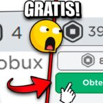 Conseguir Robux gratis en Roblox legalmente