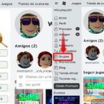 Hacer amigos y unirse a grupos en Roblox